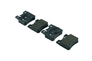 Колодка гальм. диск. MB 190 (W201, W202) задн. (вир-во REMSA)