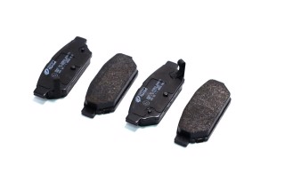 Колодка гальм. диск. MITSUBISHI COLT, LANCER 02.1994-,SMART FORFOUR 01.2004- задн. (вир-во REMSA)