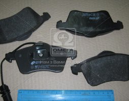 Колодка гальм. диск. VW T4 передн. (вир-во REMSA)