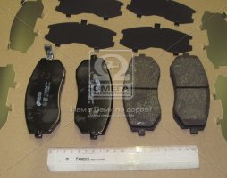 Колодка тормозная дисковая передняя SUBARU LEGACY IV (пр-во REMSA)