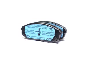 Колодка гальм. диск. KIA SORENTO передн. (вир-во REMSA)