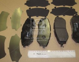 Колодка гальм. диск. SUBARU LEGACY IV передн. (вир-во REMSA)