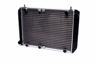 Радіатор вод. охолодж. ГАЗ 3110 (2-х рядн.) алюм. <ДК>