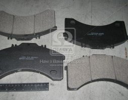 Колодки гальм. диск. (Компл. на вісь) IVECO Eurocargo, Tech, Star (вир-во Lumag)