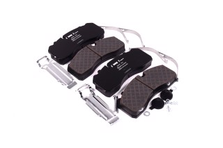 Колодки гальм. диск. (Компл. на вісь) BPW, IVECO, MAN 2000, TGM, MB Atego, SAF (вир-во Lumag)