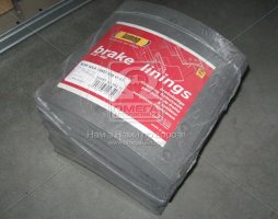 Накладки гальм. (Компл. на вісь) 419х203 1-й рем. FRUEHAUF, ROR, TRAILOR (вир-во Lumag)