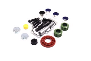 Ремкомплект суппорта WABCO 17,5, втулки, пыльники, прокладка (RIDER)