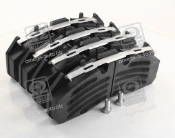 Колодка гальмівна дискова (комплект на вісь) (з притиральним шаром) <ДК>