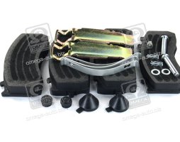 Колодка гальмівна дискова (комплект на вісь) (з притиральним шаром) <ДК>