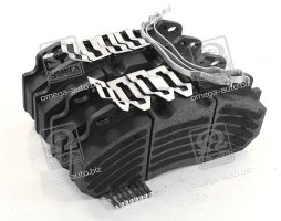 Колодка гальмівна дискова (комплект на вісь) (з притиральним шаром) <ДК>