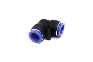 Соединитель аварийный пластик угловой 15х15 трубки ПВХ (RIDER)