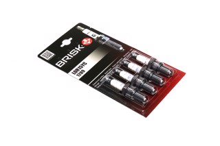 Свічка запалювання SUPER Forte ВАЗ (8 кл. дв.), ГАЗ, Daewoo, Chevrolet (блістер) (BRISK)