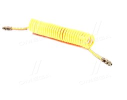 Шланг кручений пневматичний керуючої магістралі М16х1,5 жовтий 7 м (RIDER)