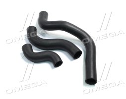 Патрубок радіатора DAEWOO LANOS 1,5 з конд.(компл. 3шт.) СТАНДАРТ <ДК>