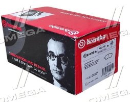 Колодка гальм. диск. MB GL-CLASS 2012-, M-CLASS 2011- задн. (вир-во BREMBO)