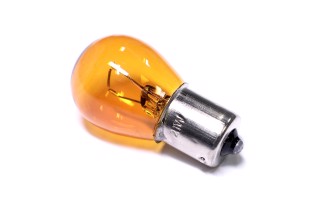 Лампа покажчиків поворотів і стоп-сигналів оранж. BA15s Amber 12V P21W <Tempest>. 12V21W_BA15s Amber