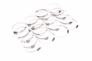 Хомут затяжний оцинкований 80-100мм. Germany-Тип, 1уп./20шт. <ДК>