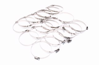 Хомут затяжной оцинкованый 90-110мм. Germany-Тип, 1уп./20шт. <ДК>