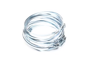 Хомут затяжний оцинкований 160-180мм. Germany-Тип, 1уп./20шт. <ДК>