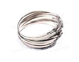 Хомут затяжний оцинкований 180-200мм. Germany-Тип, 1уп./20шт. <ДК>