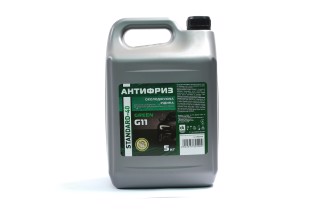 Антифриз G11 STANDARD-40 LONG LIFE зелений 5кг <ДК>