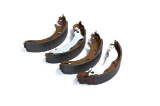 Колодка гальм. барабан. FORD MONDEO задн. (вир-во ABS)