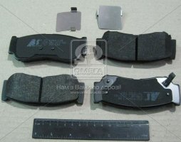 Колодка гальм. HYUNDAI Santa Fe задн. (вир-во ABS)