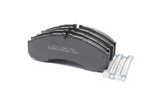 Колодка гальм. диск. IVECO DAILY передн./задн. (вир-во ABS)