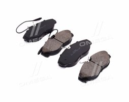 Колодка гальм. диск. FIAT DUCATO, JUMPER, BOXER 94- передн. (RIDER)