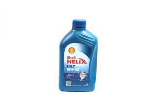 Масло моторное SHELL Helix Diesel HX7 SAE 10W-40 CF (Канистра 1л)