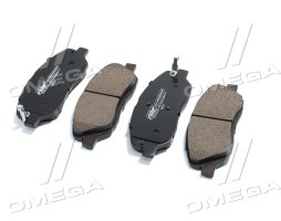 Колодка гальм. диск. HYUNDAI SANTA FE 05- передн. (RIDER)