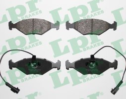 Колодка гальм. диск. (вир-во LPR)