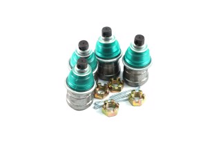 Шарнір тяги кермовий ГАЗ 3302 у зборі з гайками (пильник силіконовий, комплект 4 штуки)