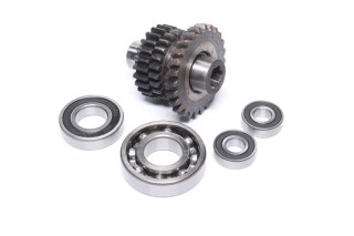 Р/к на КОМ ГАЗ 3307,53 (шестерня подвійна. 23 зуби прямозуб., 26 косозуб, підшипники RIDER) RIDER