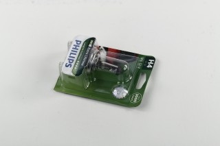 Лампа розжарювання H4 12V 60/55W P43t-38 LongerLife Ecovision 1шт blister (вир-во Philips)