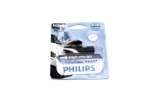 Лампа розжарювання HB4 12V 55W P22d Cristal Vision 1шт blister 4300K (вир-во Philips)