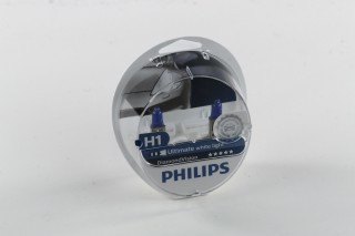 Лампа розжарювання H1 12V 55W P14,5s Diamond Vision 5000K (вир-во Philips)