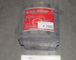 Накладки гальм. (Компл. на вісь) 360х200 2-й рем. BPW (вир-во Lumag)