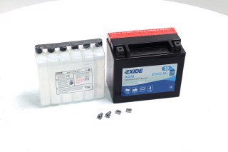 Аккумулятор   10Ah-12v Exide AGM (ETX12-BS) (150х87х130) L, EN150                                   