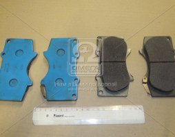Колодки гальмівні передні Toyota LC Prado 02- Hilux FJ 4Runner (вир-во Toyota)