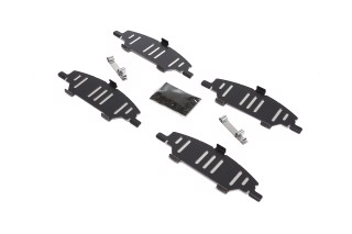 Пластины тормозных колодок задних Toyota Highlander 07-13 (пр-во Toyota)