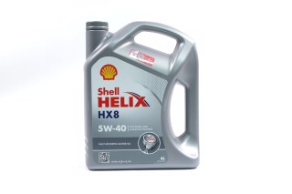 Олива моторна SHELL Helix HX8 SAE 5W-40 (Каністра 4л). 550052837