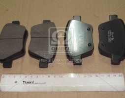 Колодка гальм. диск. AUDI A3 11-13 R (D1456) задн. (вир-во SANGSIN)