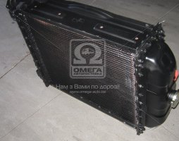 Радіатор вод. охолодж. МТЗ 1221 (4-х рядн.) мідн. (ТМ JUBANA)