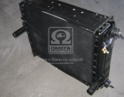 Радіатор вод. охолодж. МТЗ 1025 (5-ти рядн.) мідн. (ТМ JUBANA)