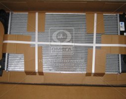 Радиатор охлаждения TRANSIT 4 MT -A/C 91-94(пр-во Van Wezel)