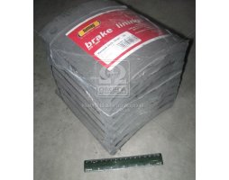 Накладка тормозной колодки 2-й ремонтный размер, комплект на ось 414х220 RVI MAGNUM,PREMIUM (пр-во Lumag)