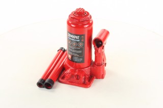 Домкрат ,бутилочний двухштоковий, червоний 2т, H = 165/410 <ДК>