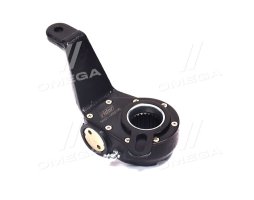 Рычаг регулировочный самоподводящий левый кривой МАЗ (мелк. шлиц) (RIDER)