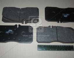 Колодки гальм. диск. (Компл. на вісь) MAN L2000, передн. (вир-во TRW)